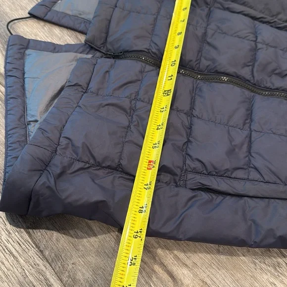 Canada Goose Ellison Packable Down Coat Navy Blue Hooded Jacket Sz S Womenโs - Picture 16 of 16